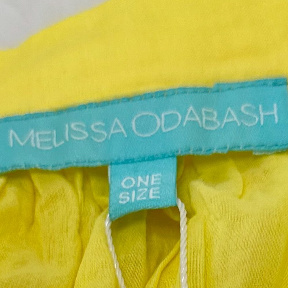 Melissa Odabash Women’s Yellow Embroidered Blouse - Picture 8 of 12